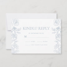 青エレガントと白のフランスのバラ結婚