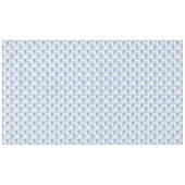 青エレガントと白の牡丹 テーブルクロス (正面(横))