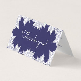 青エレガントと白の結婚ありがとう