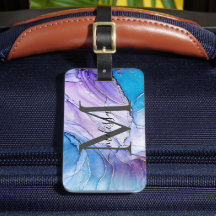 青エレガントと紫の霜色一斑