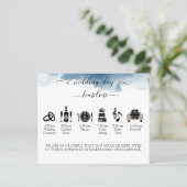 青エレガントのタイムラ結婚インとプログラム (スタンド正面)