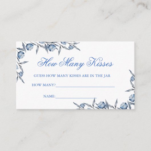 青エレガントキスjarゲームブライダルカード エンクロージャーカード (正面)