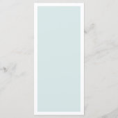 青エレガントクラシック書結婚文字 メニュー (裏面)