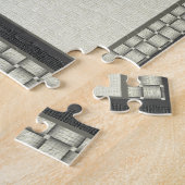 青エレガントトンボ ジグソーパズル (側面)