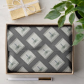 青エレガントトンボ 薄葉紙 (ギフト)