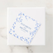 青エレガントフランスのフローラ結婚植物学 フェイバータグ (インサイチュ)