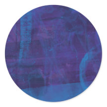 青エレガントモダン紫（ばちゃばちゃ）跳ねる絵を描