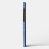 青エレガントモノグラム Case-Mate iPhoneケース (裏面 / 左)