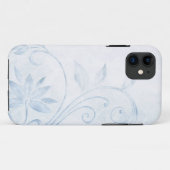 青エレガントヴィンテージ Case-Mate iPhoneケース (裏面(横))