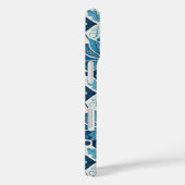 青エレガント入り房保花柄 Case-Mate iPhoneケース (裏面 / 右)