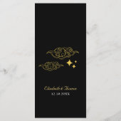 青エレガント天結婚星 メニュー (裏面)