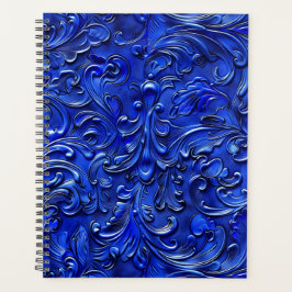 青エレガント工具革 プランナー手帳