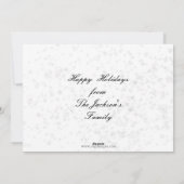 青エレガント平和鳩季節のごあいさつ シーズンカード (裏面)