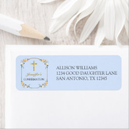 青エレガント桃フローラ確認返品 ラベル