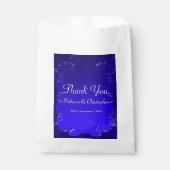 青エレガント王室のが結婚ありがとう フェイバーバッグ (正面)