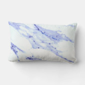 青エレガント白の大理石花崗岩 ランバークッション (裏面)