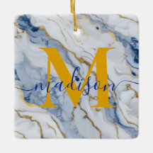 青エレガント白maize金ゴールド大理石花崗岩