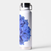 青エレガント紫斑フローラ ウォーターボトル (背面)