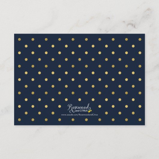 青エレガント線の光の結婚詳細 エンクロージャーカード (裏面)