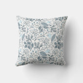 青エレガント色離れ クッション (裏面)