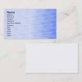 青エレガント色 名刺 (正面/裏面)