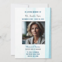 青エレガント葬追悼式