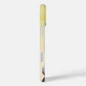 青エレガント虹彩花アイボリーフローラ Case-Mate iPhoneケース (裏面 / 右)