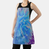 青エレガント装飾花 エプロン (インサイチュ)