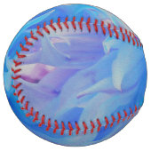 青エレガント装飾花 ソフトボール (正面左)