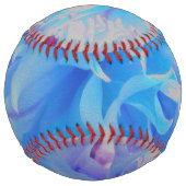 青エレガント装飾花 ソフトボール (裏面)