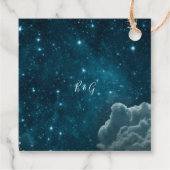 青エレガント銀河系ス結婚カイズ フェイバータグ (裏面)