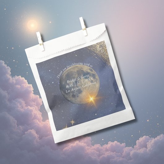 青エレガント銀河系天結婚空 フェイバーバッグ