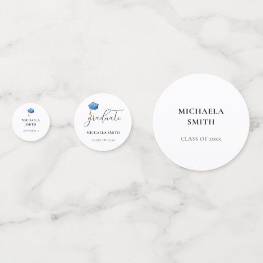 青エレガント院写真卒業 コンフェッティ (裏面)