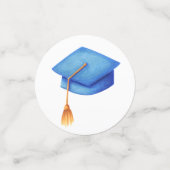 青エレガント院写真卒業 コンフェッティ (スモール正面)