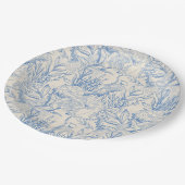 青エレガント雲母 ペーパープレート (アングル)