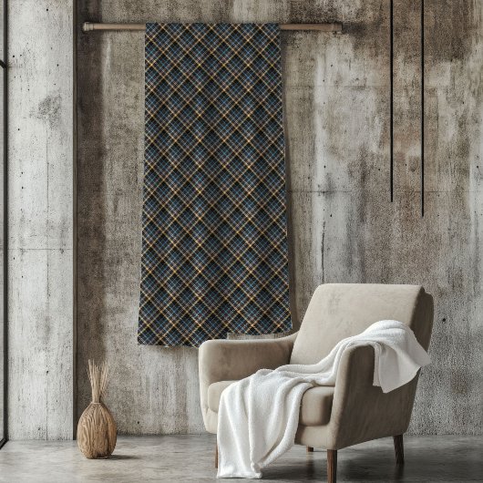 青エレガント黄の毛布男性への贈り物 フリースブランケット