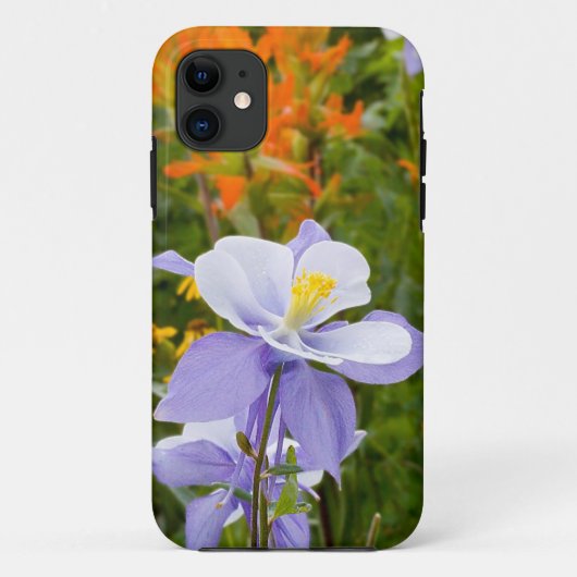 青オダマキ（植物） Case-Mate iPhoneケース (裏面)
