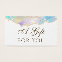 青オパールデザインギフトカード