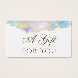 青オパールデザインギフトカード