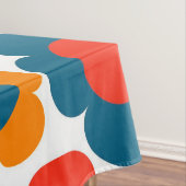 青オ名門私立校風のレンジヒッピー花柄 テーブルクロス (インサイチュ)