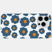 青オ名門私立校風のレンジヒッピー花柄 Case-Mate iPhoneケース (裏面 (横))