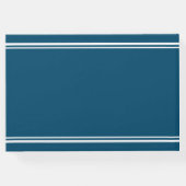 青カスタムと白の生活が湖で良い ゲストブック (裏面)