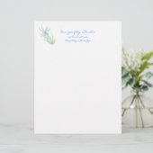 青カスタムと緑の水色トンボ レターヘッド (スタンド正面)