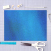 青カスタム抽象芸術10lbティッシュペーパー、白 薄葉紙 (クラフト)