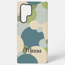 青カスタム緑分子サムスンフォンケース SAMSUNG GALAXY S22 ULTRAケース