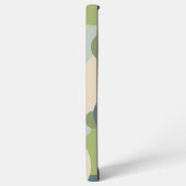 青カスタム緑分子サムスンフォンケース SAMSUNG GALAXYケース (左側面)