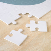 青カッコいいと赤面の抽象芸術近代化 ジグソーパズル (側面)