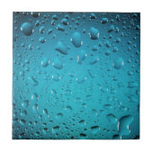 青カッコいい水が滴る タイル (正面)