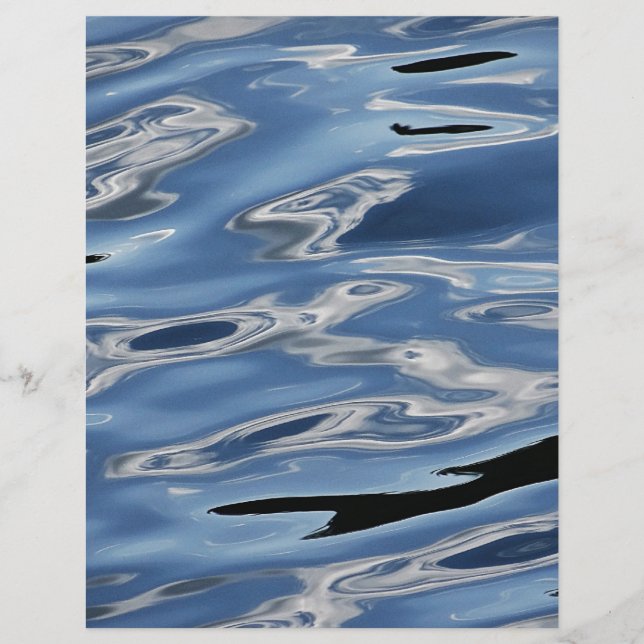 青カッコいい水模様 (正面)