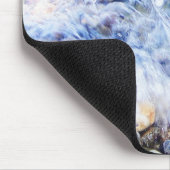 青カッコいい水波 マウスパッド (コーナー)